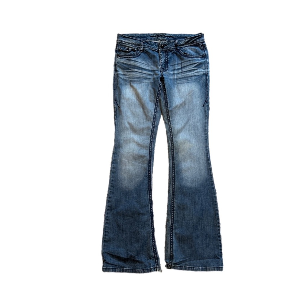 Vanity Kennedy flared bell bottom jeans size 30 W 35 L